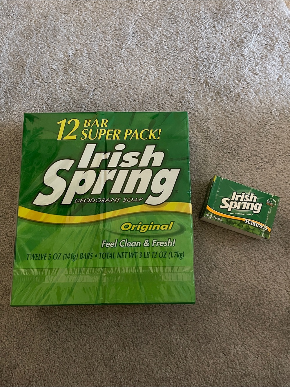 Irish Spring deodorant soap (12+1 count)
